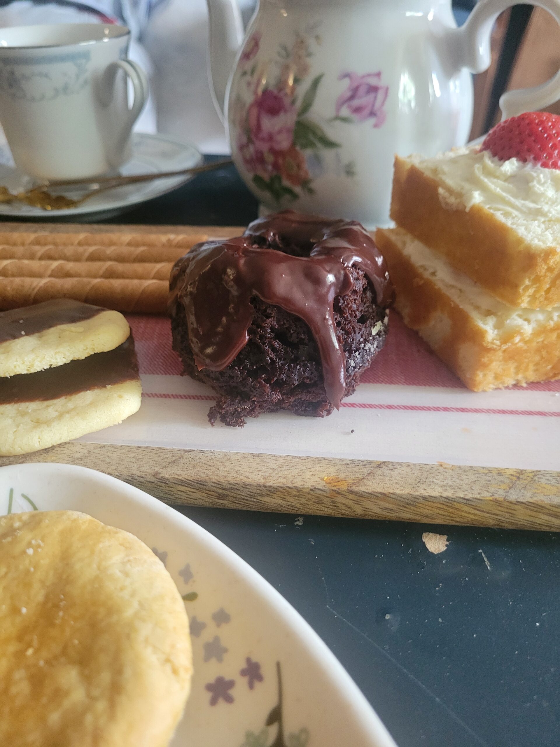 Mini Chocolate Bundt Cake