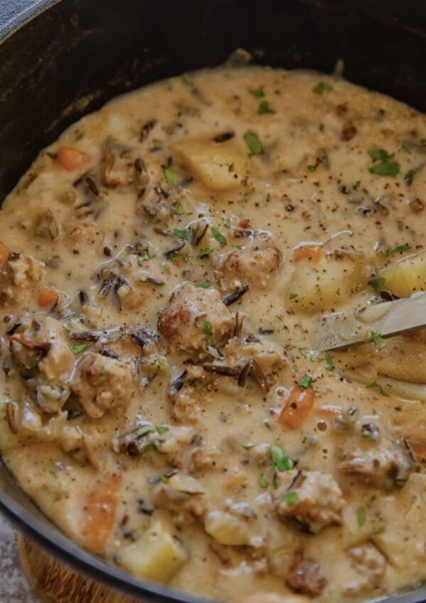 Potato and Sasuage Chowder