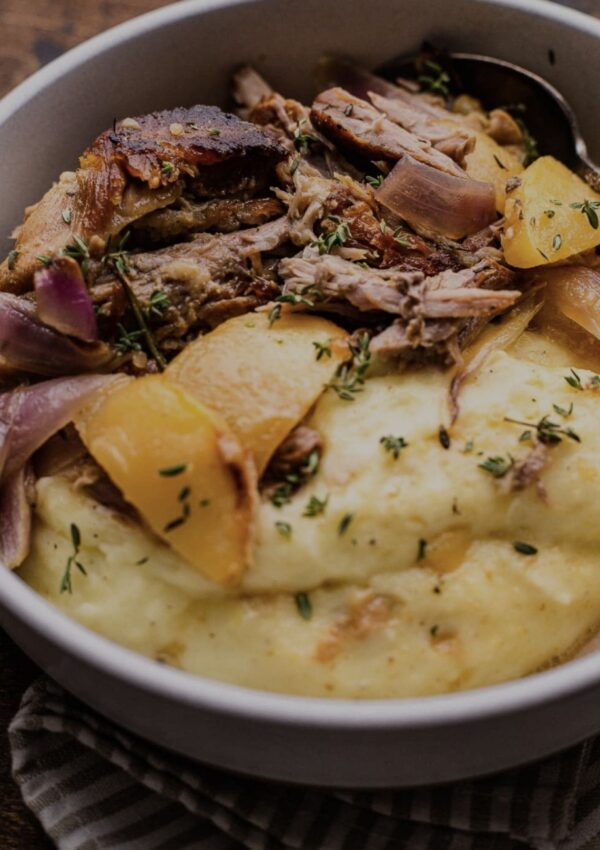 Apple Cider Braosed Pork Shoulder