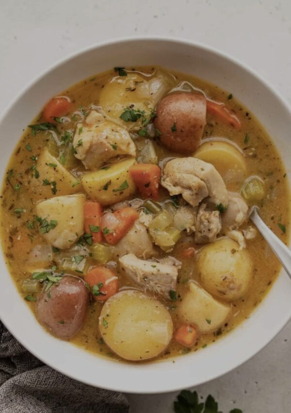 White Wine Chicken Soup